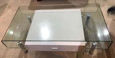 玻璃造型茶几 玻璃茶几